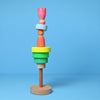 Small Conical Tower | Neon Green